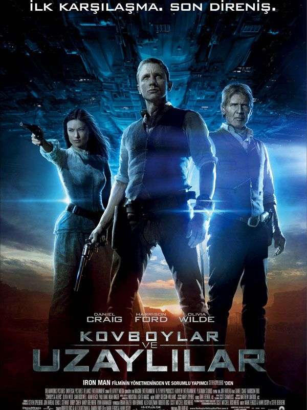Kovboylar ve Uzaylılar - 2011 DVDRip XviD - Türkçe Altyazılı indir